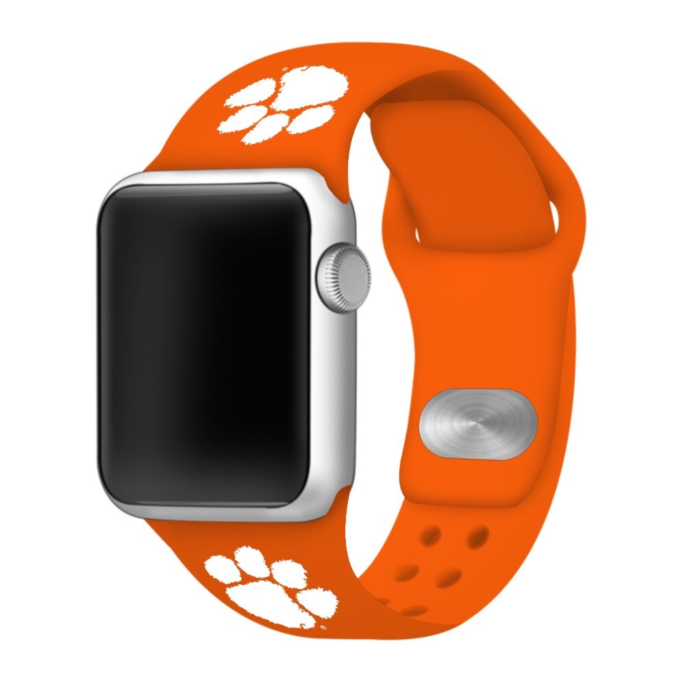 Clemson Tigers Apple Compatible Watchband - Picture 1 of 3